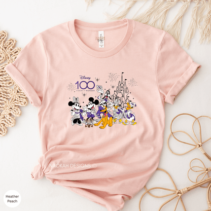 100 Years Of Wonder Shirt, 100th Anniversary Castle Shirt, 100 Years Mickey Shirt, 100 Years Magical Vacation Shirt, 100 Years Minnie Shirt