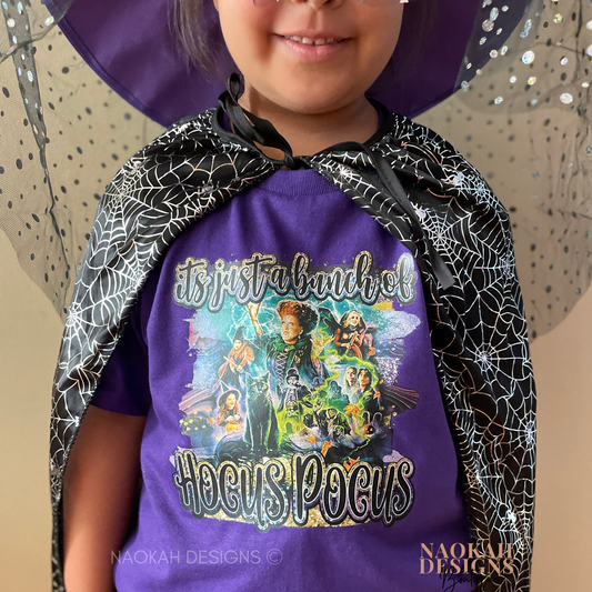 It's Just A Bunch Of Hocus Pocus Glitter YOUTH Shirt