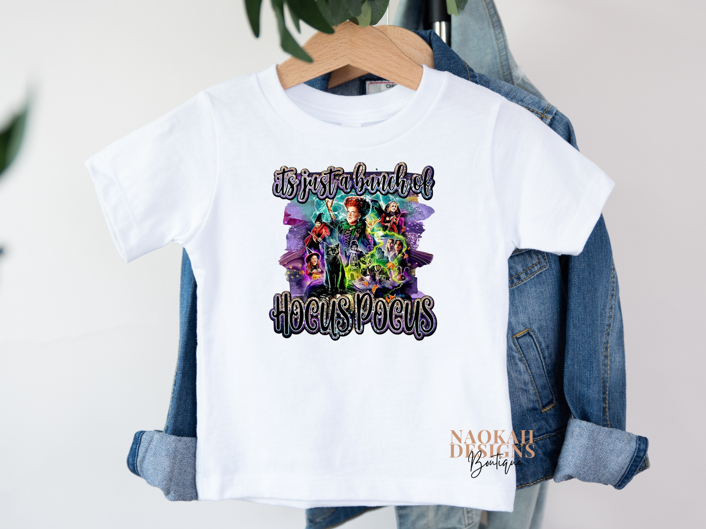 It's Just A Bunch Of Hocus Pocus Glitter YOUTH Shirt