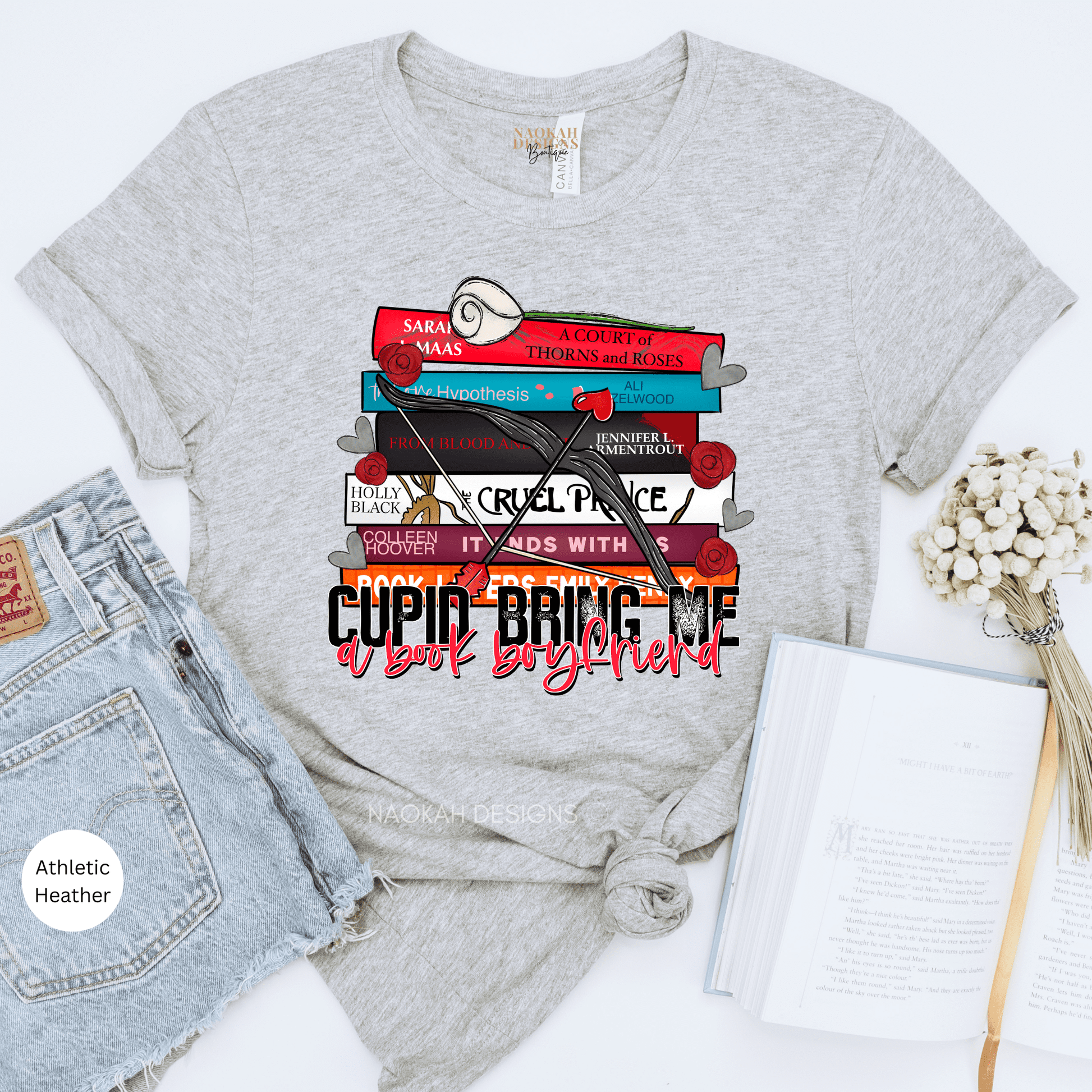 Cupid Bring Me A Book Boyfriend Shirt, Book Lover Shirt, Literary Shirt, Cupid Book Shirt, Valentine Book Shirt, Bookish Shirt, Book Lover, Fiction Addiction, Book Shirt, Bookworm Shirt, Librarian Shirt, Book Nerd, Smut Club Shirt, Dirty Book Club Shirt