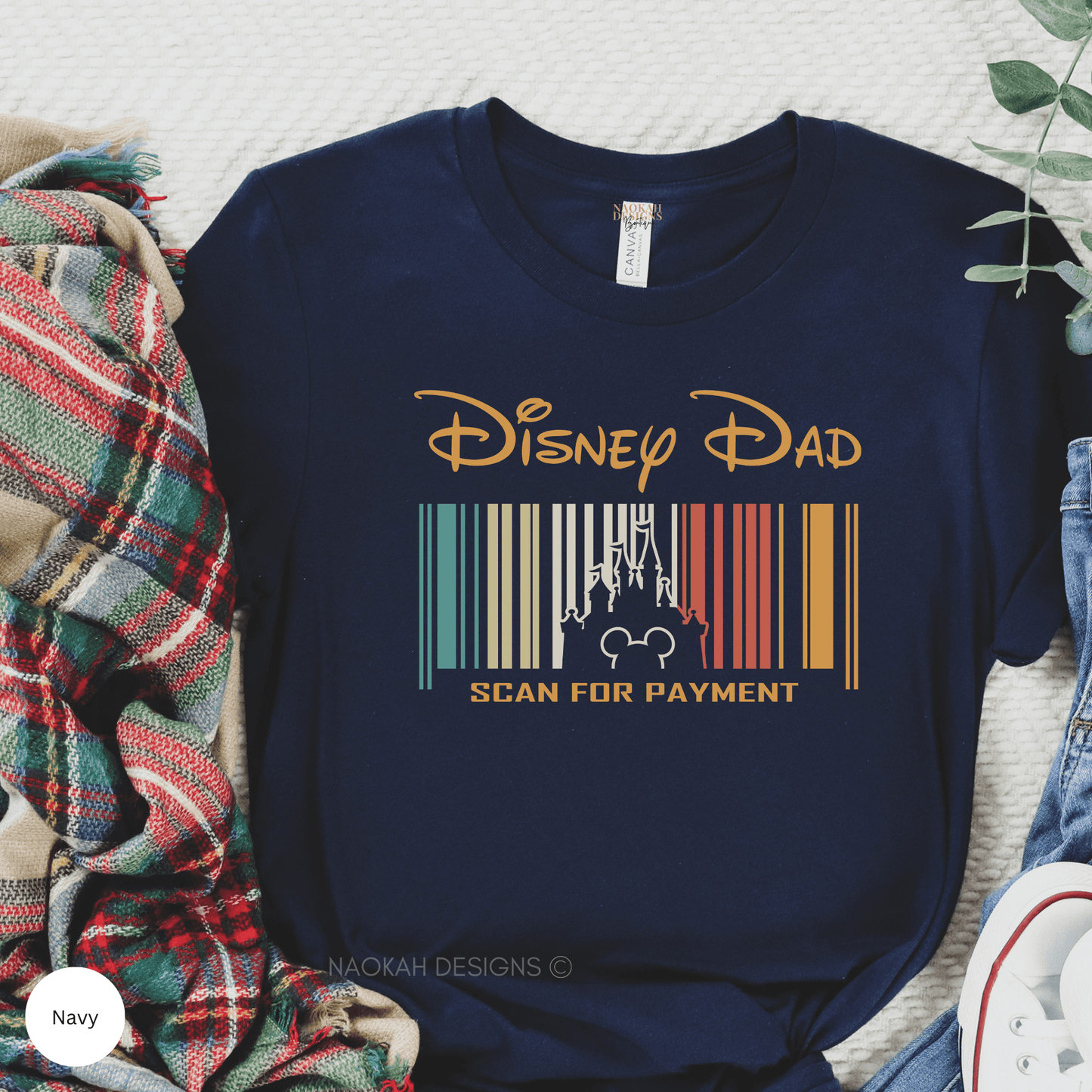 Disney Dad Shirt, Scan For Payment Shirt, Disney Dad Scan For Payment Shirt, Disney Family Trip, Disney Vacation, Disney Family Vacation
