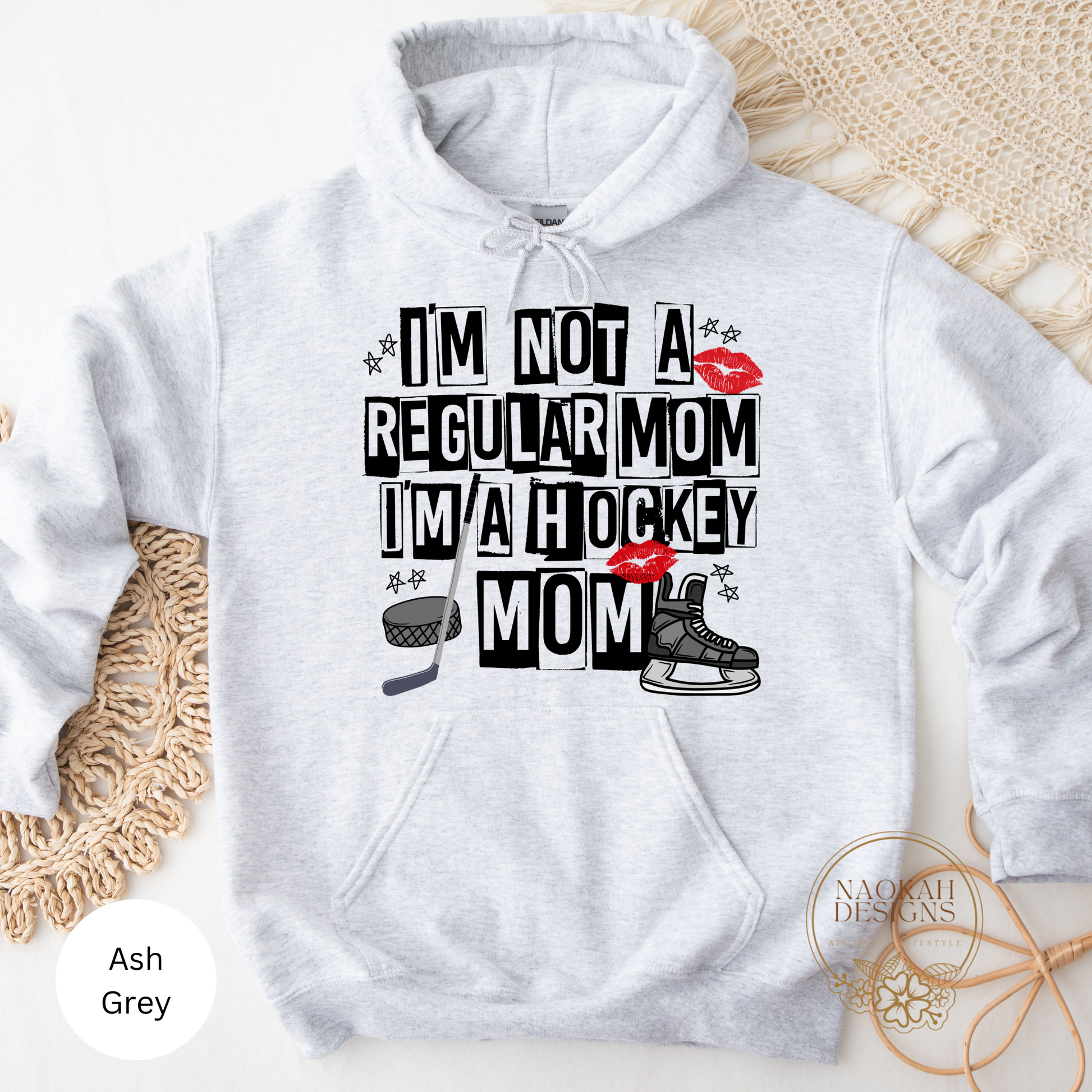 I'm not a regular mom I'm a hockey mom sweatshirt hoodie