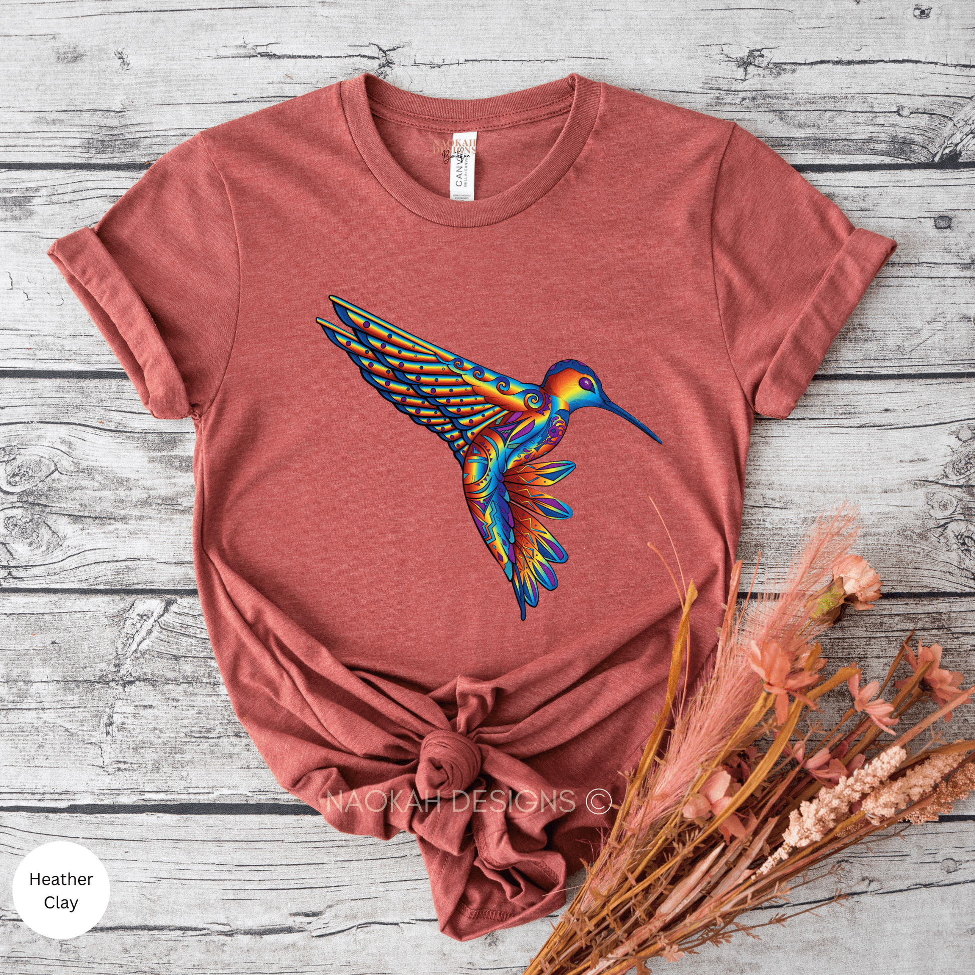 Indigenous Hummingbird Shirt, Floral Hummingbird Shirt, Bird Lover Shirt, Nature Lover, Bird Lover, Indigenous Owned, Indigenous Pride Shirt, lgbt shirt, two spirit shirt, two spirit native, two spirit Indigenous 