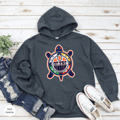 Official edmonton Oilers Turtle Island Logo shirt, sweater, hoodie and tank  top