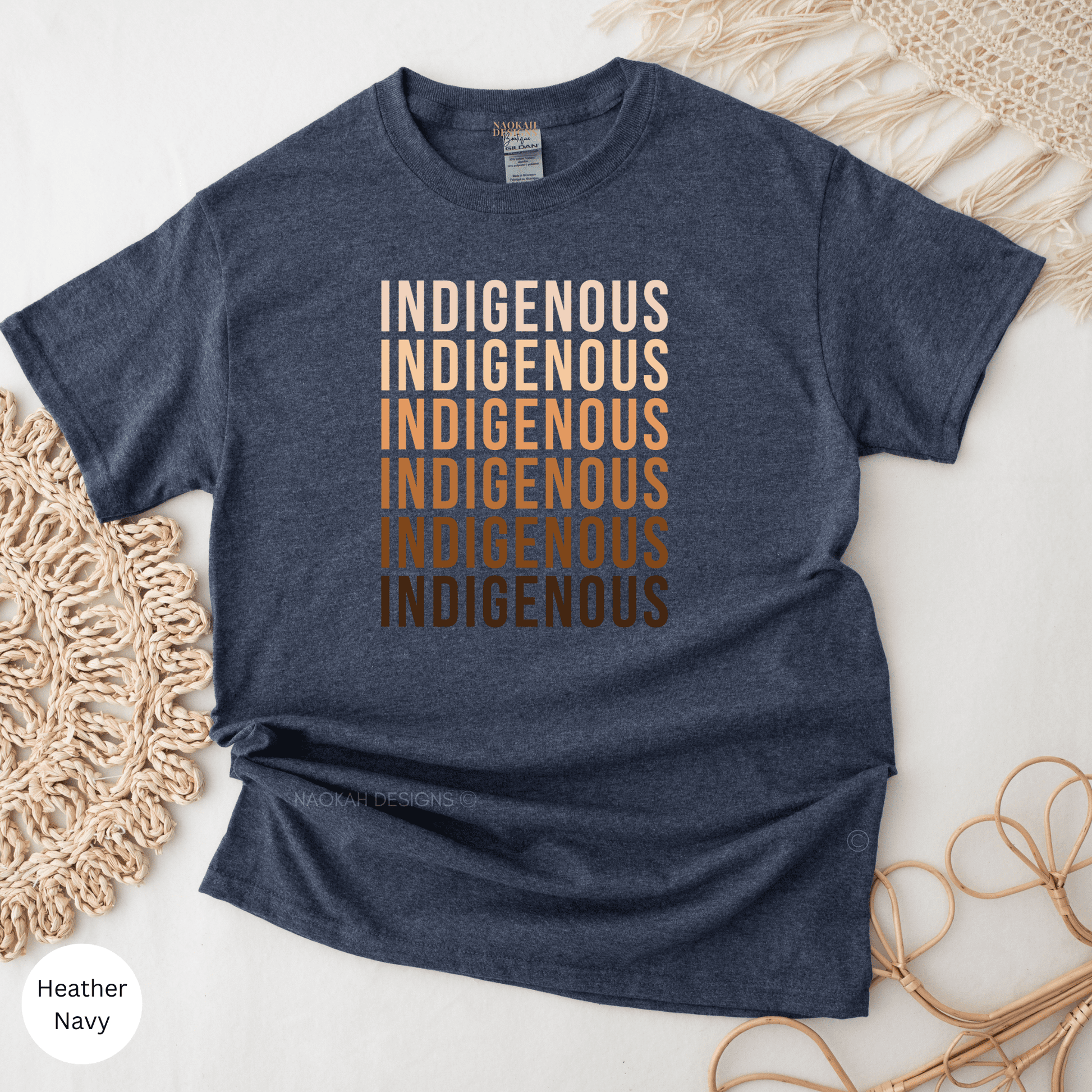 Indigenous Shirt, Indigenous Pride, Indigenous Resilient Shirt, Native Rights Shirt, Indigenous melanin shirt, Indigenous repeated words tee