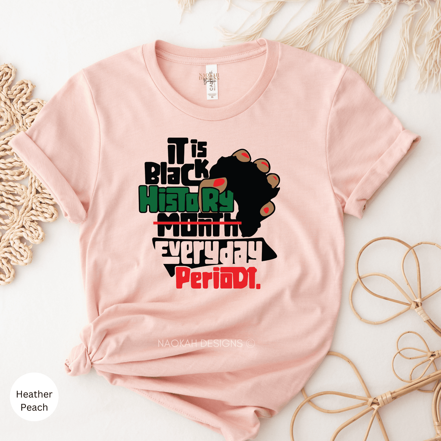 It Is Black History Everyday Period Shirt, Black Lives Matter Shirts, Black History Months, Black History is Strong Shirt, BLM Shirt