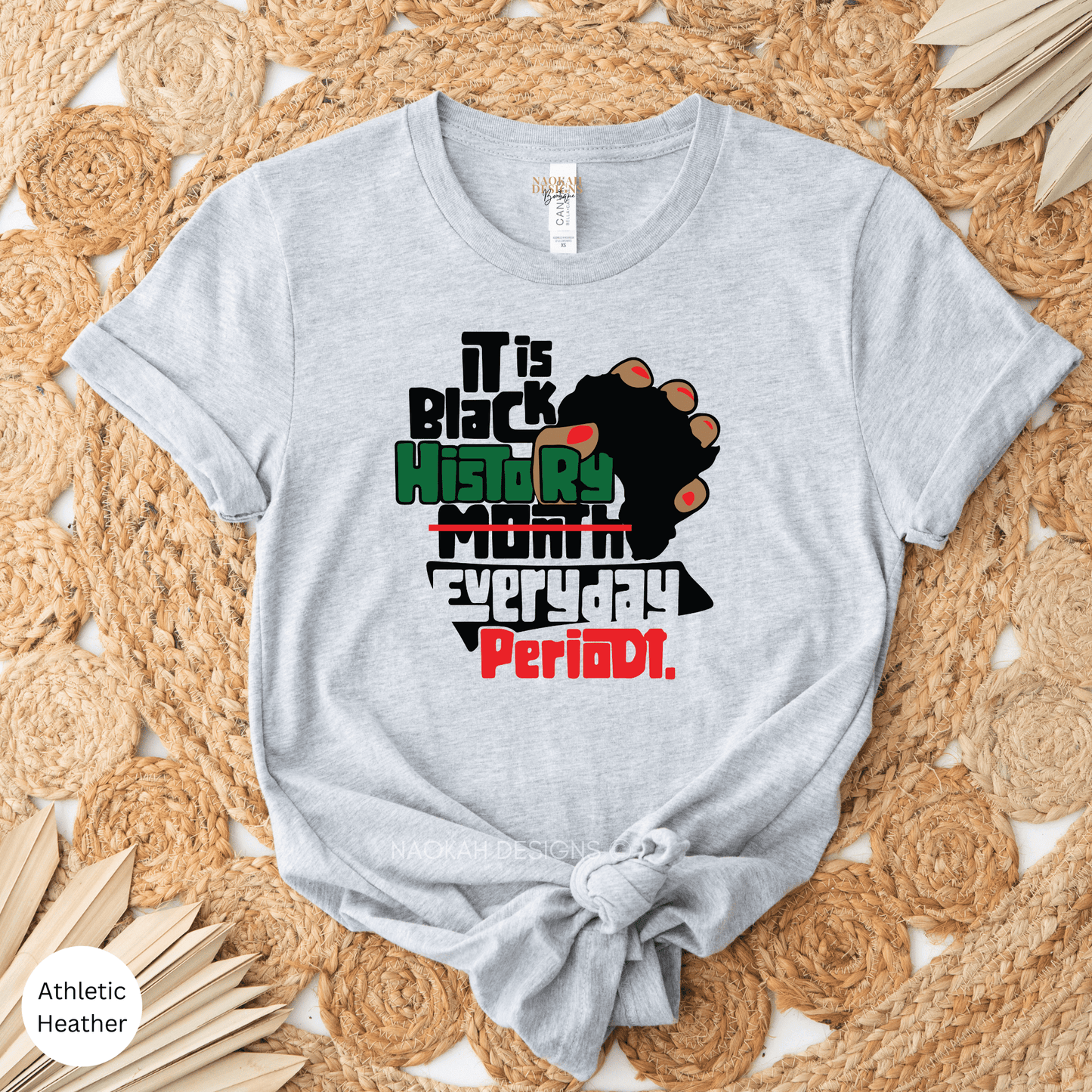 It Is Black History Everyday Period Shirt, Black Lives Matter Shirts, Black History Months, Black History is Strong Shirt, BLM Shirt