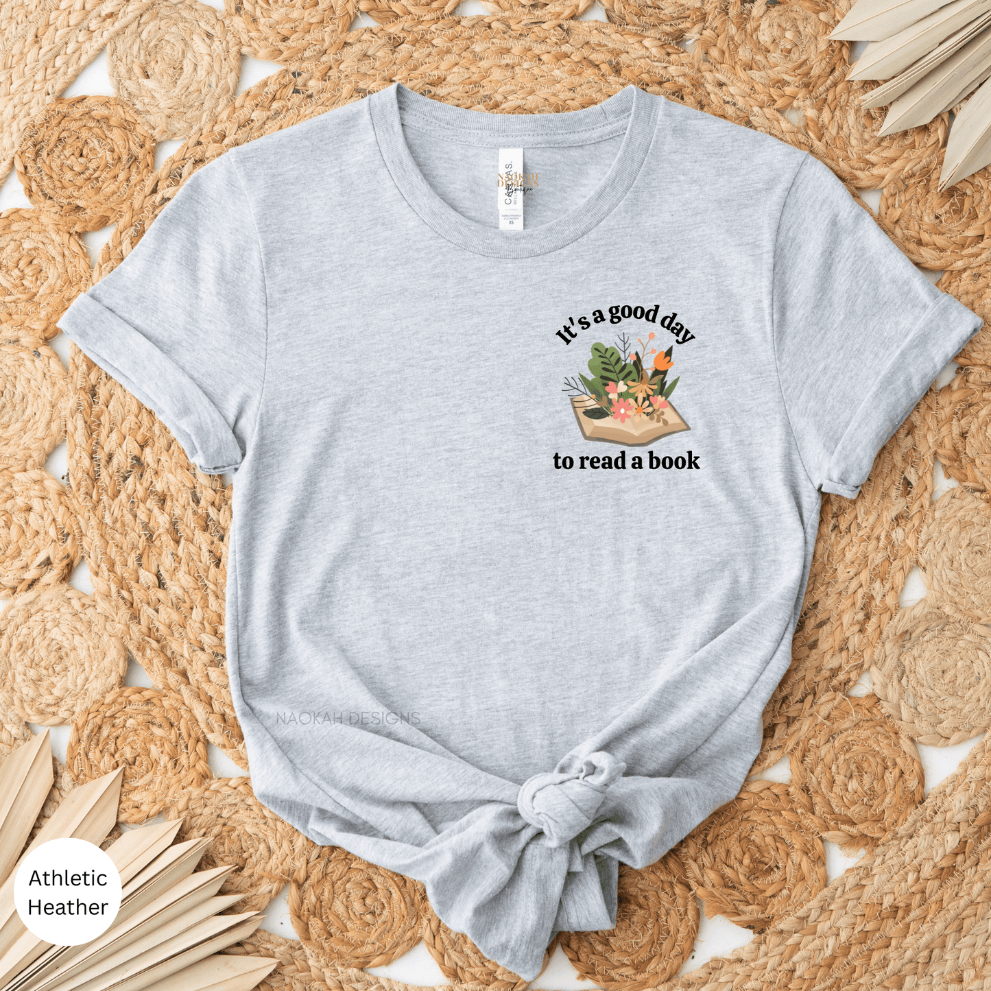 It's A Good Day To Read A Book Shirt, Reading Shirt, Gift for Teacher, Book Lover Gift For Women, Flower Book Lover, English Teacher, Literary Shirt, Bookish Shirt, Reading Shirt, Read Banned Books Shirt