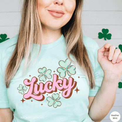 Lucky Shamrock Shirt, Shamrock Shirt, Lucky Shirt, St Patricks Day Shirt, Patricks Day Shirt, St Patricks Shirt, Patricks Day Tee, Lucky Tee