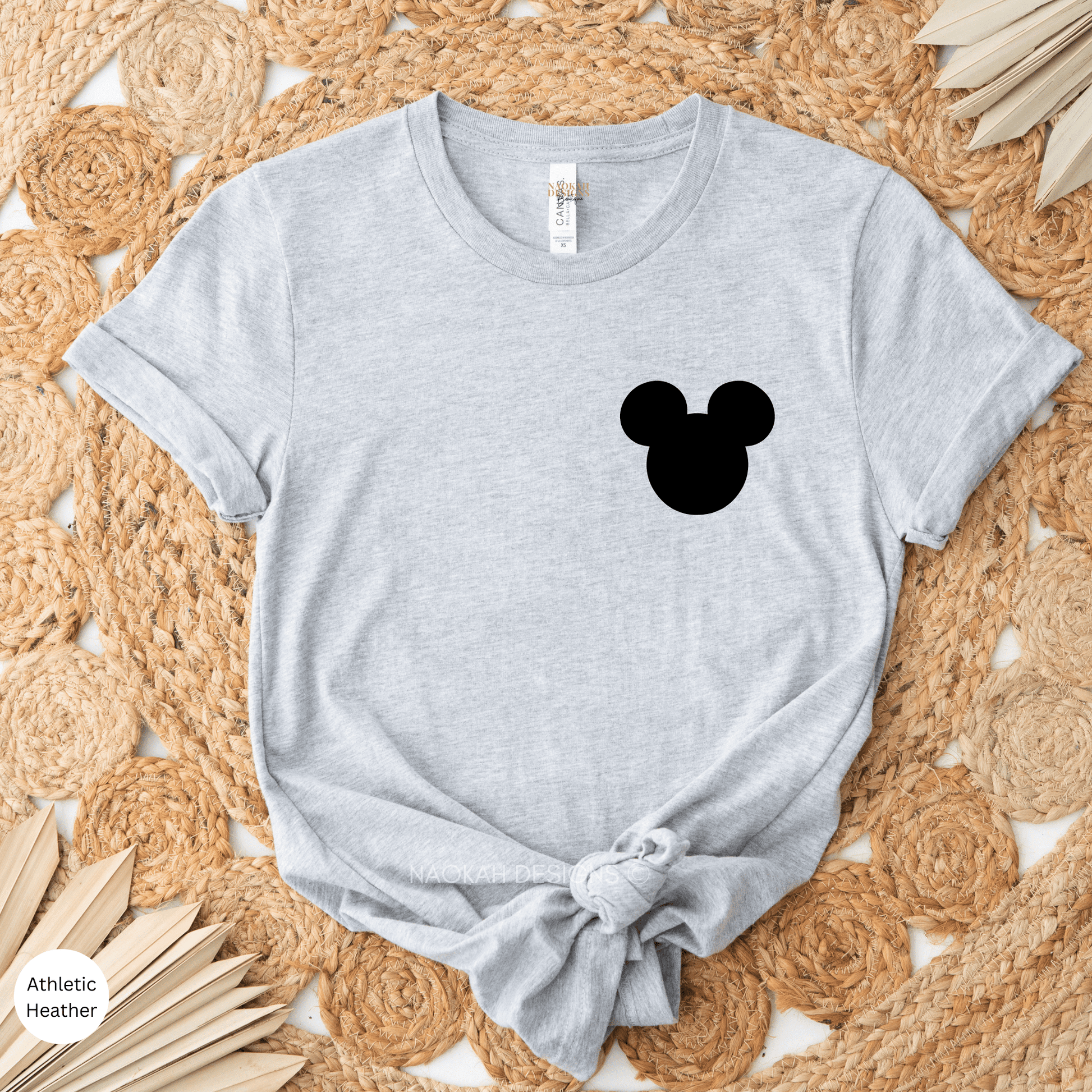 Mickey Mouse Disney Shirt, Mickey Mouse Mom Dad Pocket Size Print Shirt, Disney Men's Shirt, Magic Kingdom Kids Shirt, Mouse Family Tees