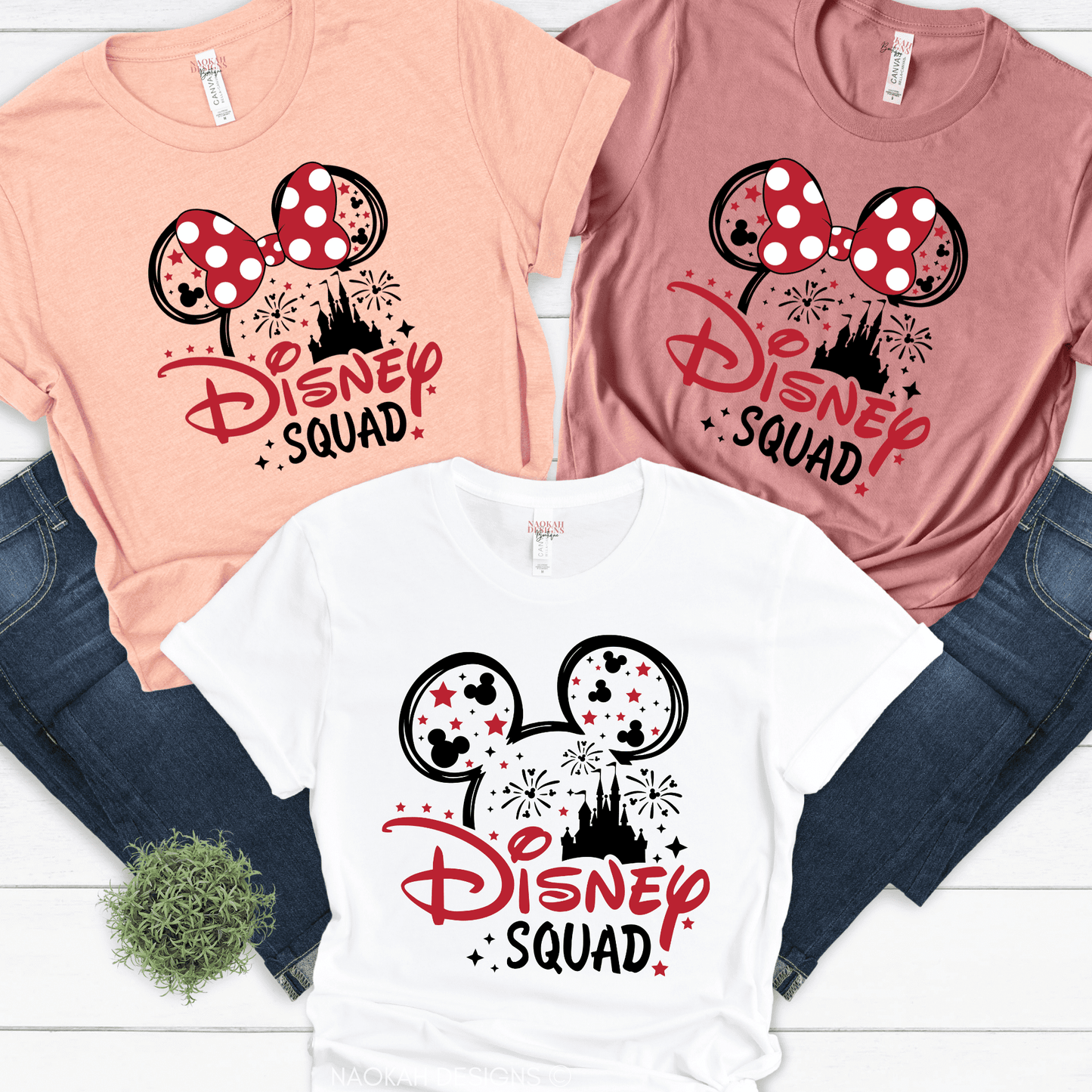 Mickey Squad Shirt, Family Vacation Shirt