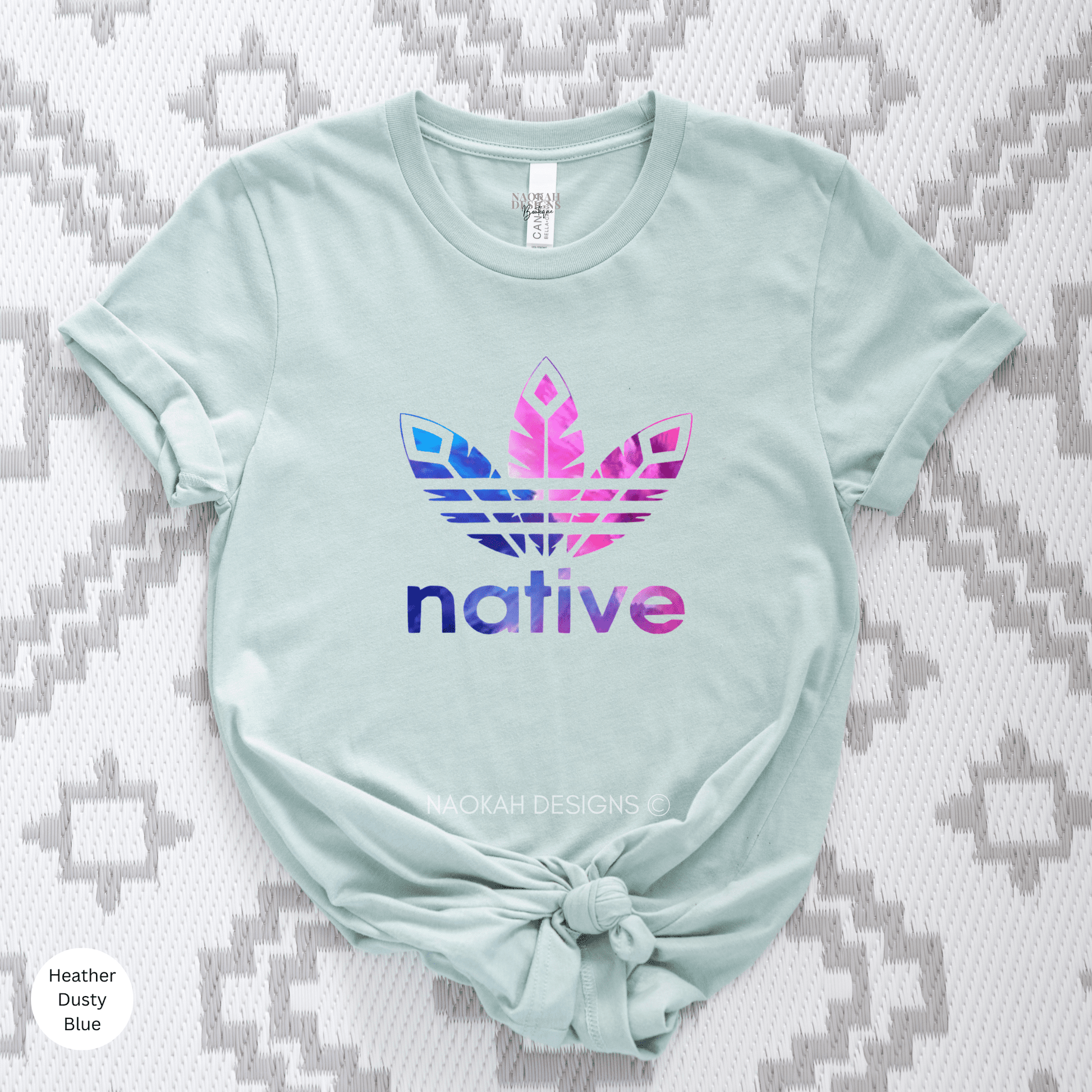 Native Feather Shirt, Indigenous Owned Shop, Native American Shirt, Indigenous Feather Shirt, Indigenous Shirt, Native Sports Shirt, native Adidas shirt
