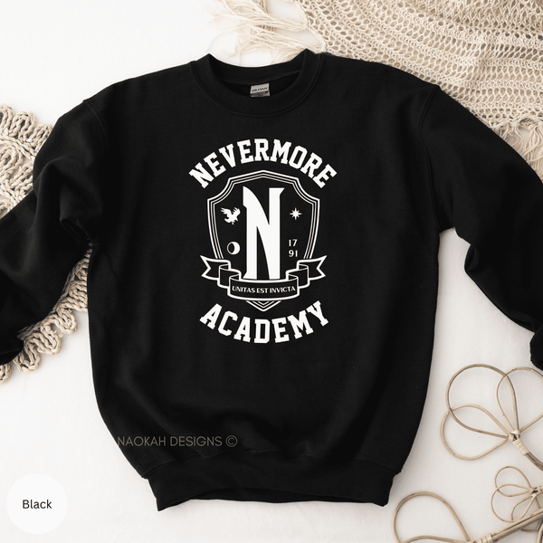 Nevermore Academy Lace-Up Hockey Jersey Sweater Youth Medium