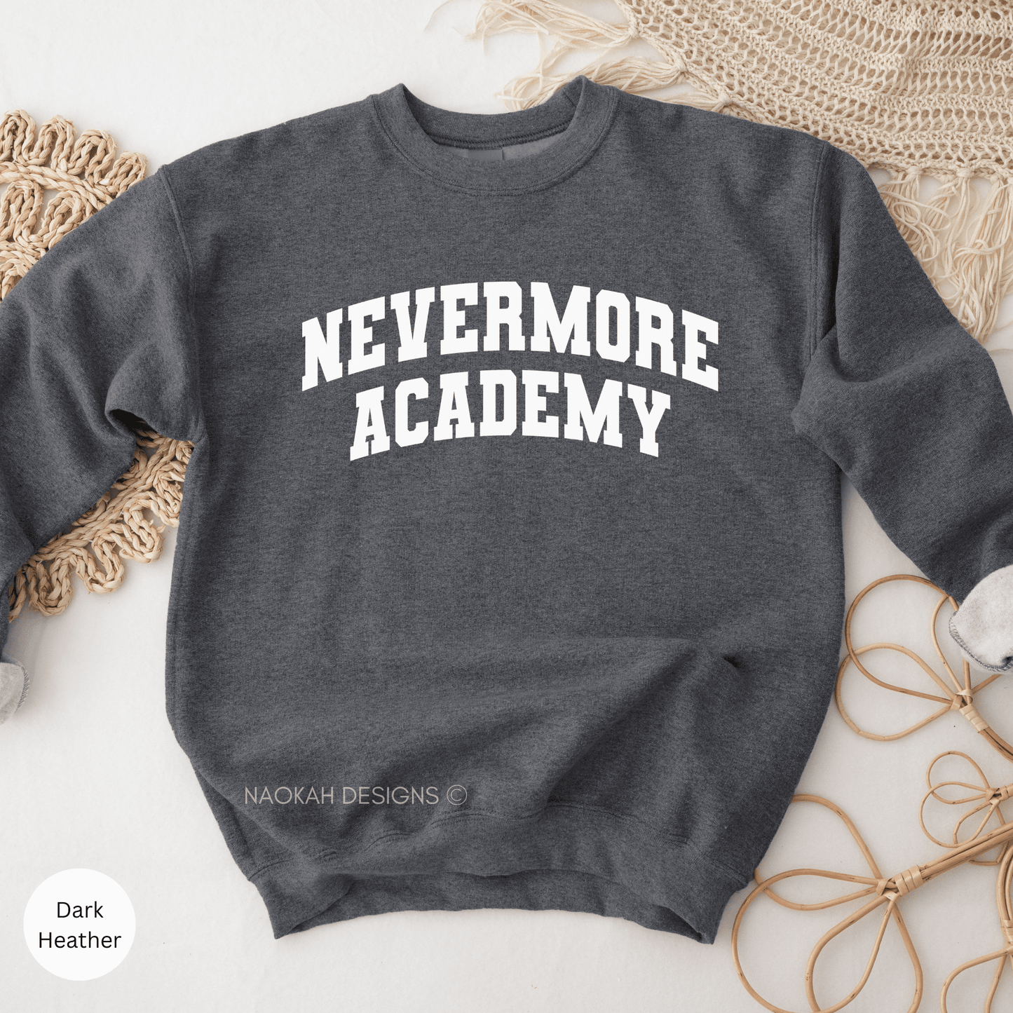 Nevermore Academy Lace-Up Hockey Jersey Sweater Youth Medium