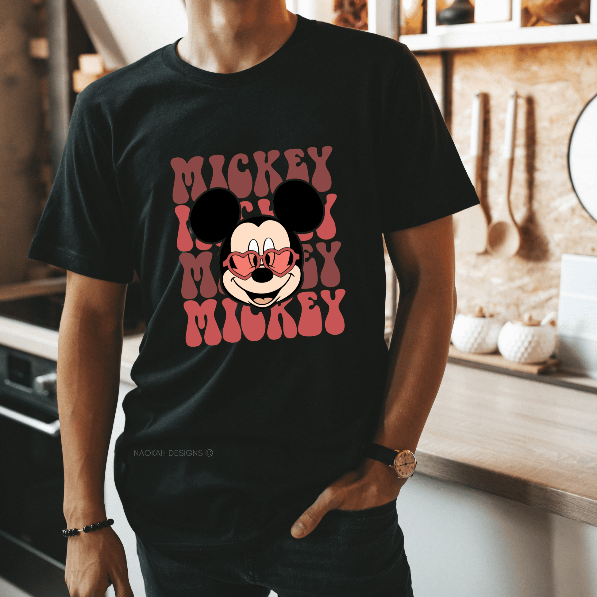 Retro Mouse Shirt, Retro Mickey Valentine Shirt,