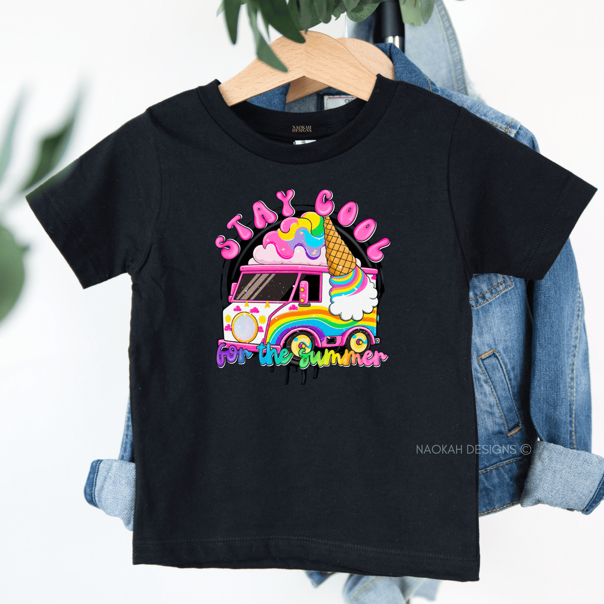 Stay Cool Kids Ice Cream Shirt, Ice Cream Youth T-Shirt, Ice Cream Lovers T-Shirt, Ice Cream Toddler Shirt, Summer Kids Shirt
