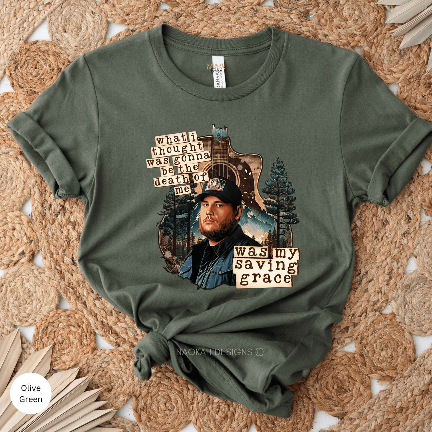 what i thought was gonna be the death of me was my saving grace shirt, cowgirl shirt, cowboy shirt, gift for country fan, combs shirt