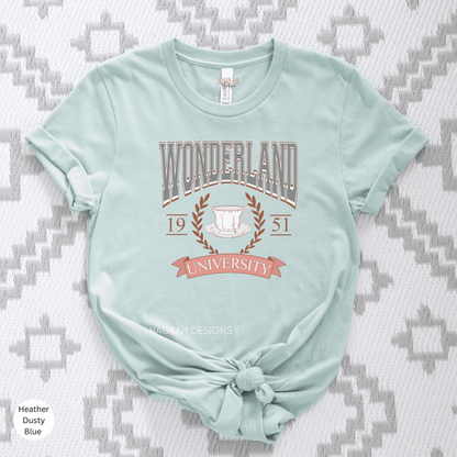 Wonderland University Shirt