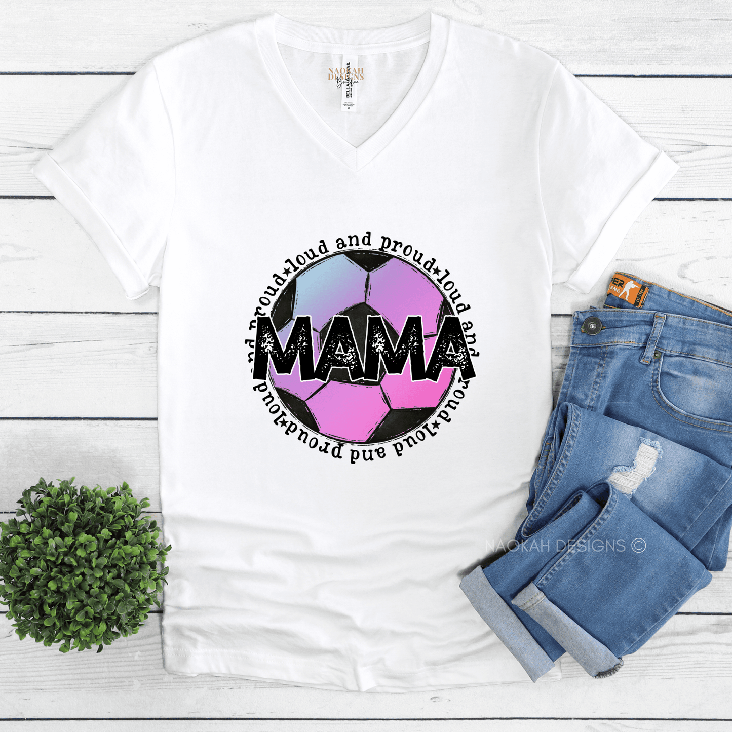 Loud and Proud Soccer Mom Shirt, Soccer Mom Shirt, Soccer Mama Shirt, Kick Some Grass Soccer Shirt, Game Day Shirt, Soccer Coffee Tee